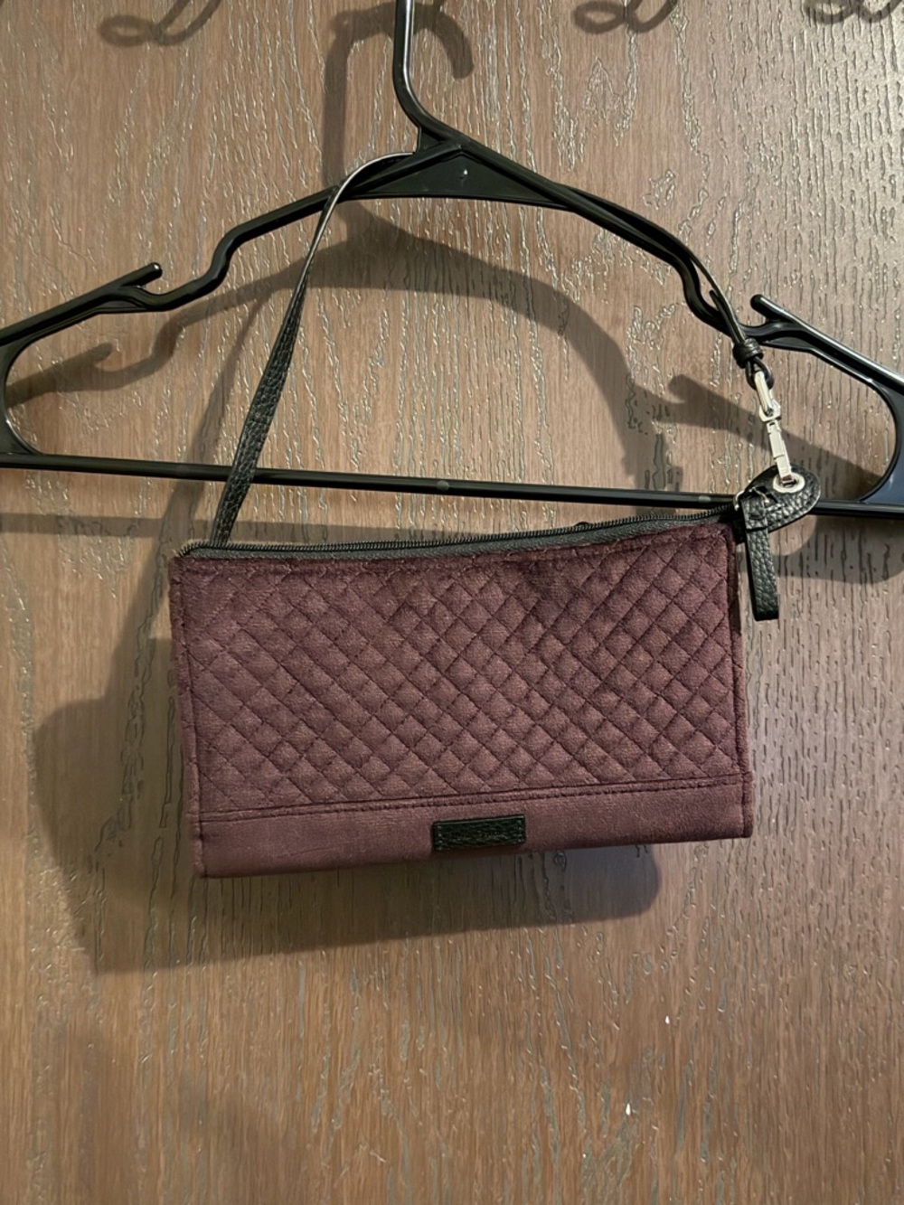 Vera Bradley Quilted Wristlet Clutch - Plum